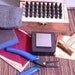 Mini Jewelry stamping kit hand stamping name charms - 1.5mm or 2mm Upper Case Arial Font- Super Affordable