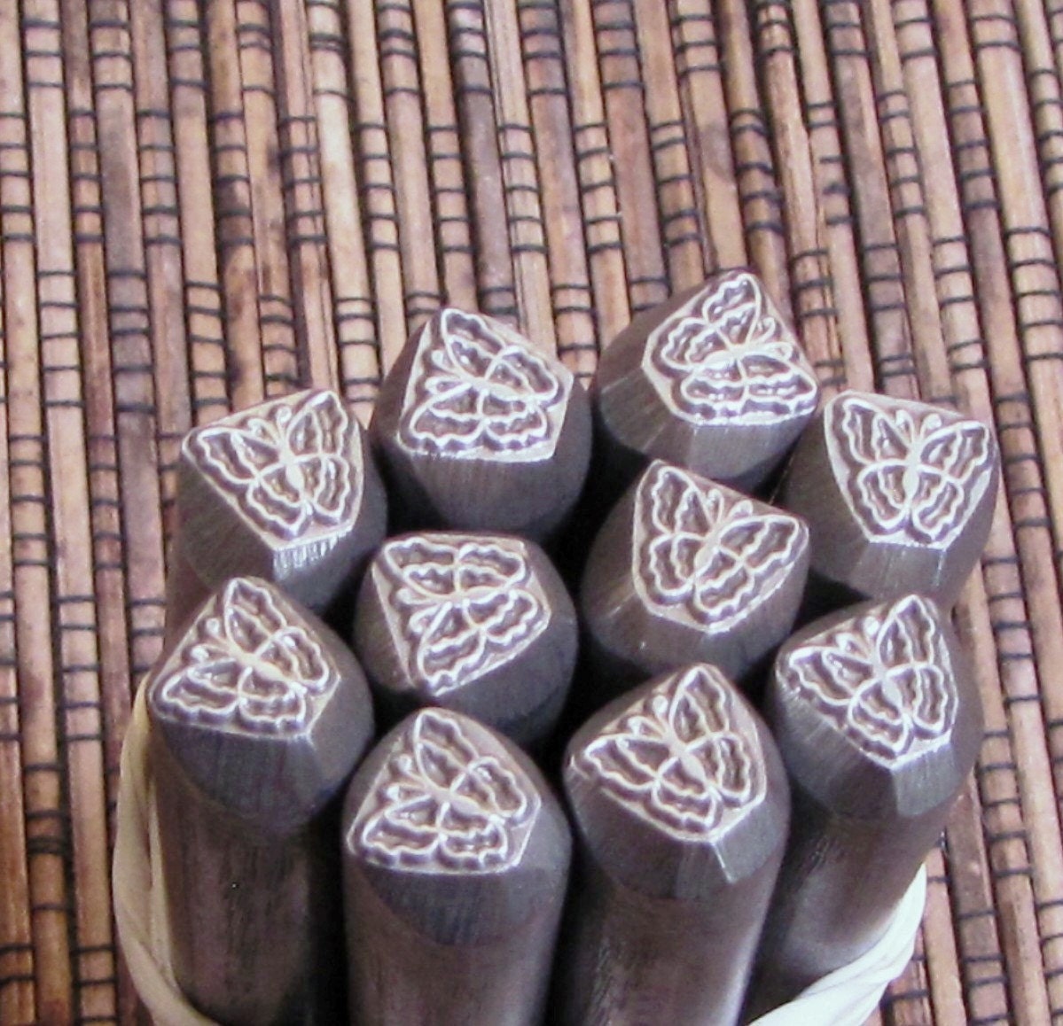 Big Butterfly 3/8 design stamp 8.30 mm x 7.40mm looks great