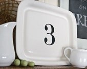 Custom Letter Number Decal as seen on The Lettered Cottage Set of Three