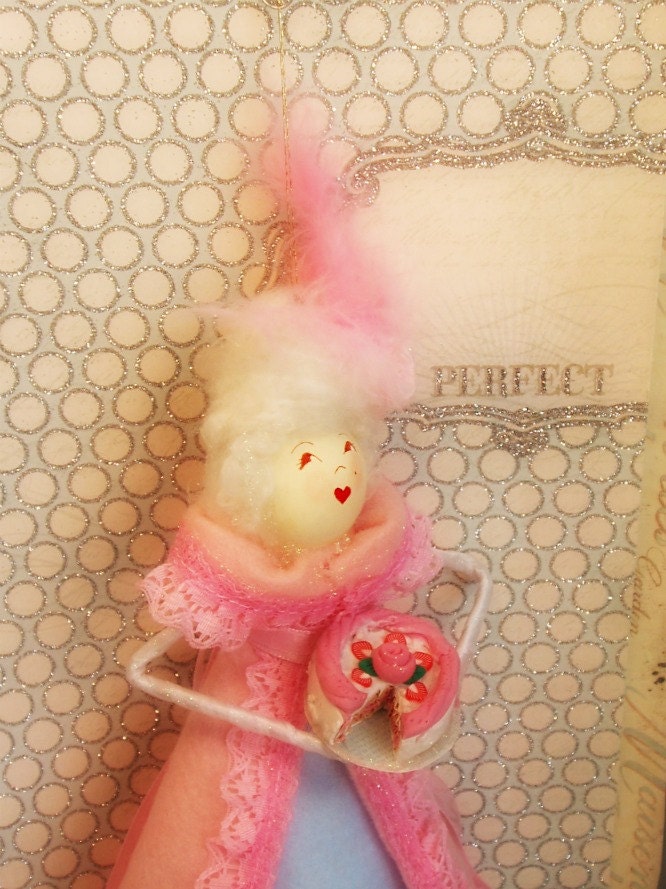 ooak Marie Antoinette Doll vintage inspired