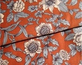 Classically Colonial Vintage Waverly Floral Cotton Fabric Yardage