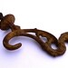 Antique Griffin Cast Iron Coat and Hat Hook