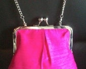 cross body frame clutch with long chain - DESIGN YOUR OWN quinn pouchette