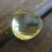 Large AA Lemon Quartz Focal Briolette - 14mm, 1 bead