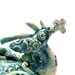 dragon figurine, Puff the Damask Dragon, blue dragon of spring