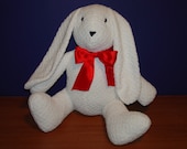 White Plush Bunny Rabbit