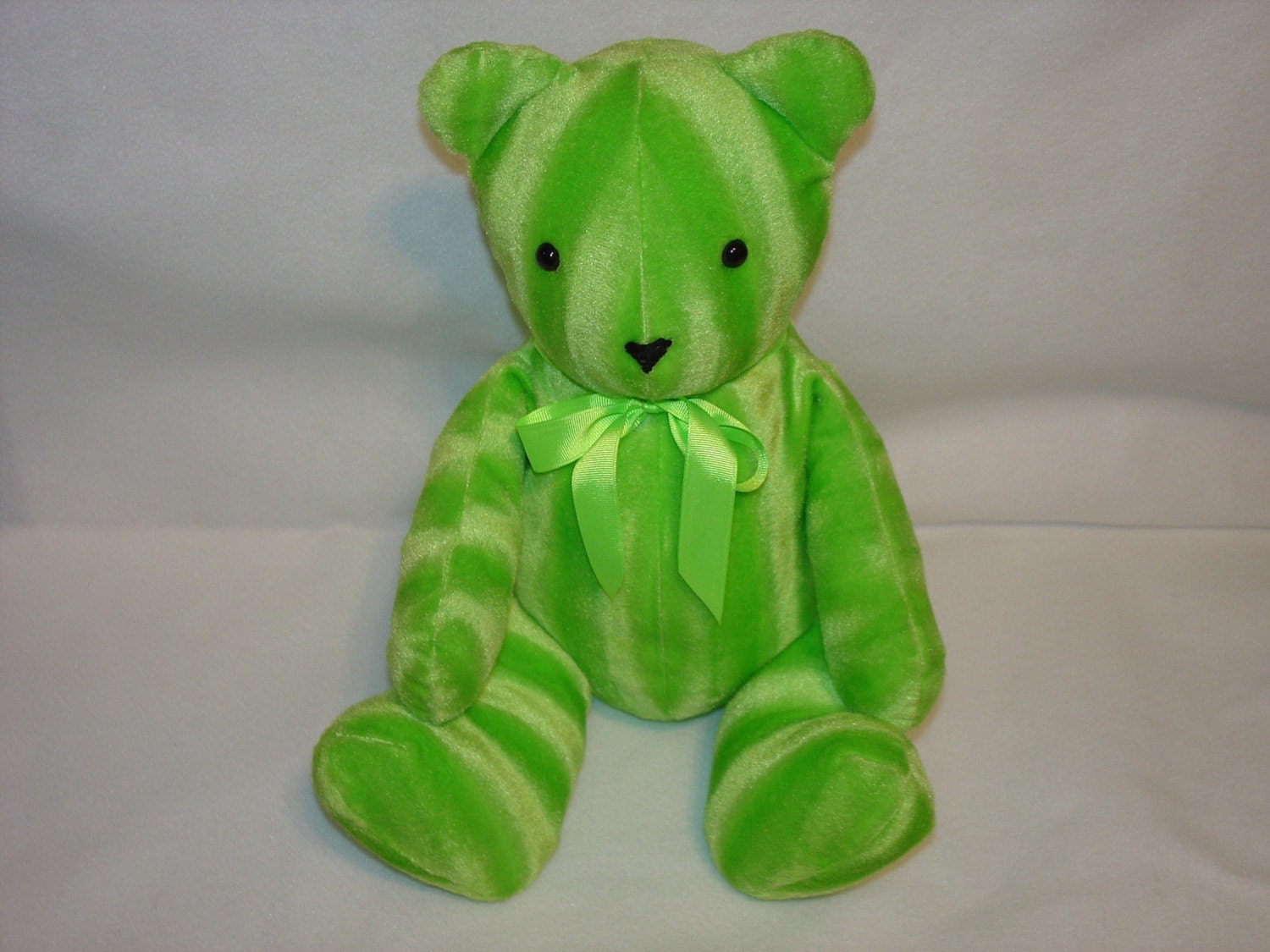 lime green teddy