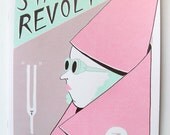 Static Revolter 3 (screen printed comic zine)