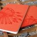 letterpress notebook Swings carnival