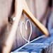 Personalized Wedding Hanger (Blonde, Natural Wood)
