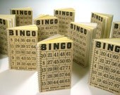 Bingo Notebook  - black / natural