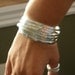 Say What You Want To Say ---The price is for ONE ---up to 20 lowercase letters - -Say Anything On YOUR cuff---Custom By SimaG