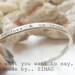 Say What You Want To Say ---The price is for ONE ---up to 20 lowercase letters - -Say Anything On YOUR cuff---Custom By SimaG