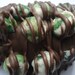 PEAS AND WASABI Chocolate Covered Pretzels