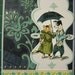 Vintage Style Pet Themed Card Set: Turn of the Century Stroll, Rat Terrier, Jack Russell, Parson Russell and Tabby Kitty