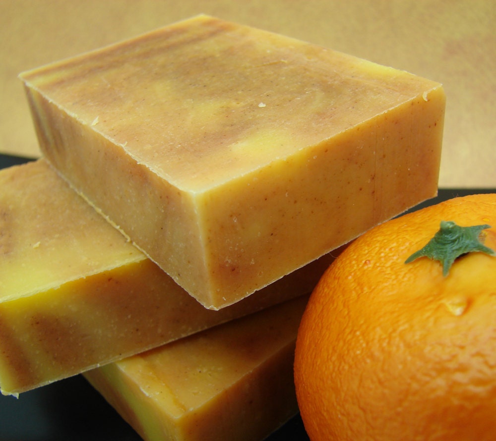 Citrus Patchouli Handmade Vegan Cold Processed Soap