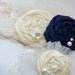 wedding garter / Navy blue Wedding garter / something blue / gift for bride / garters /