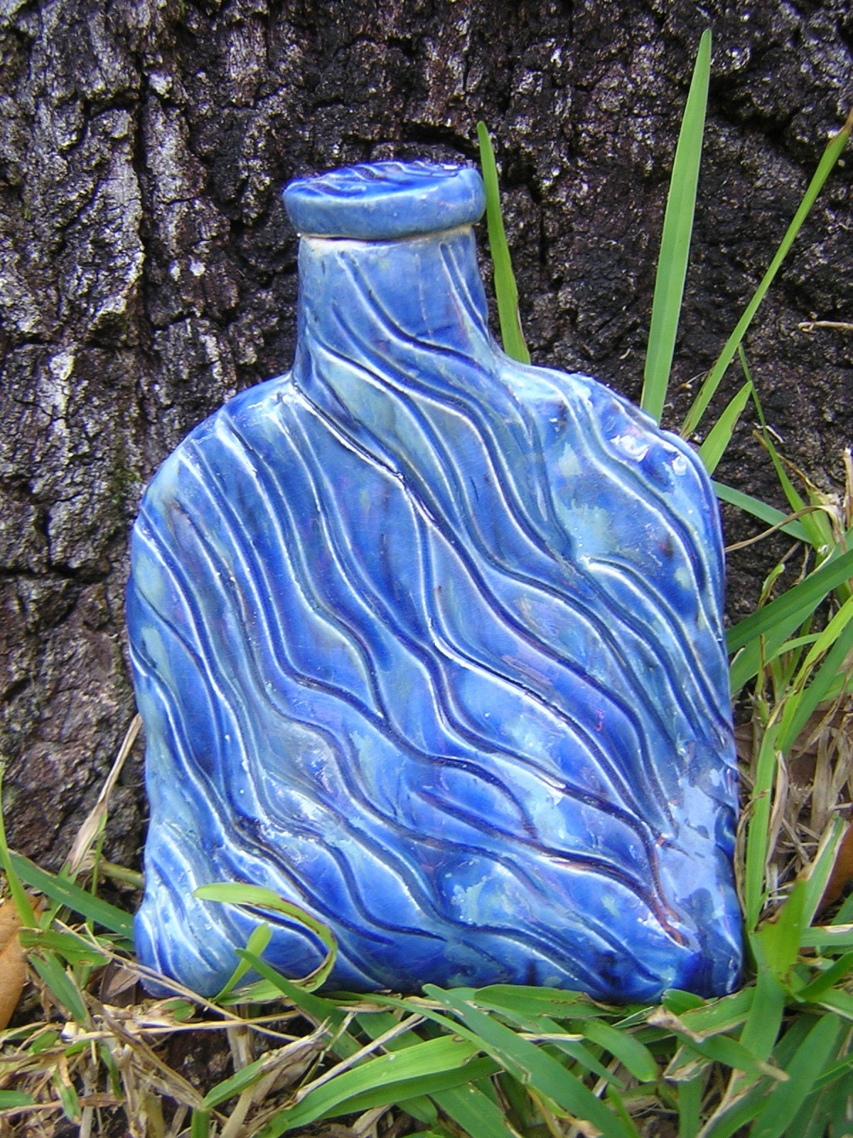 Blue  Lagoon Clay Bottle