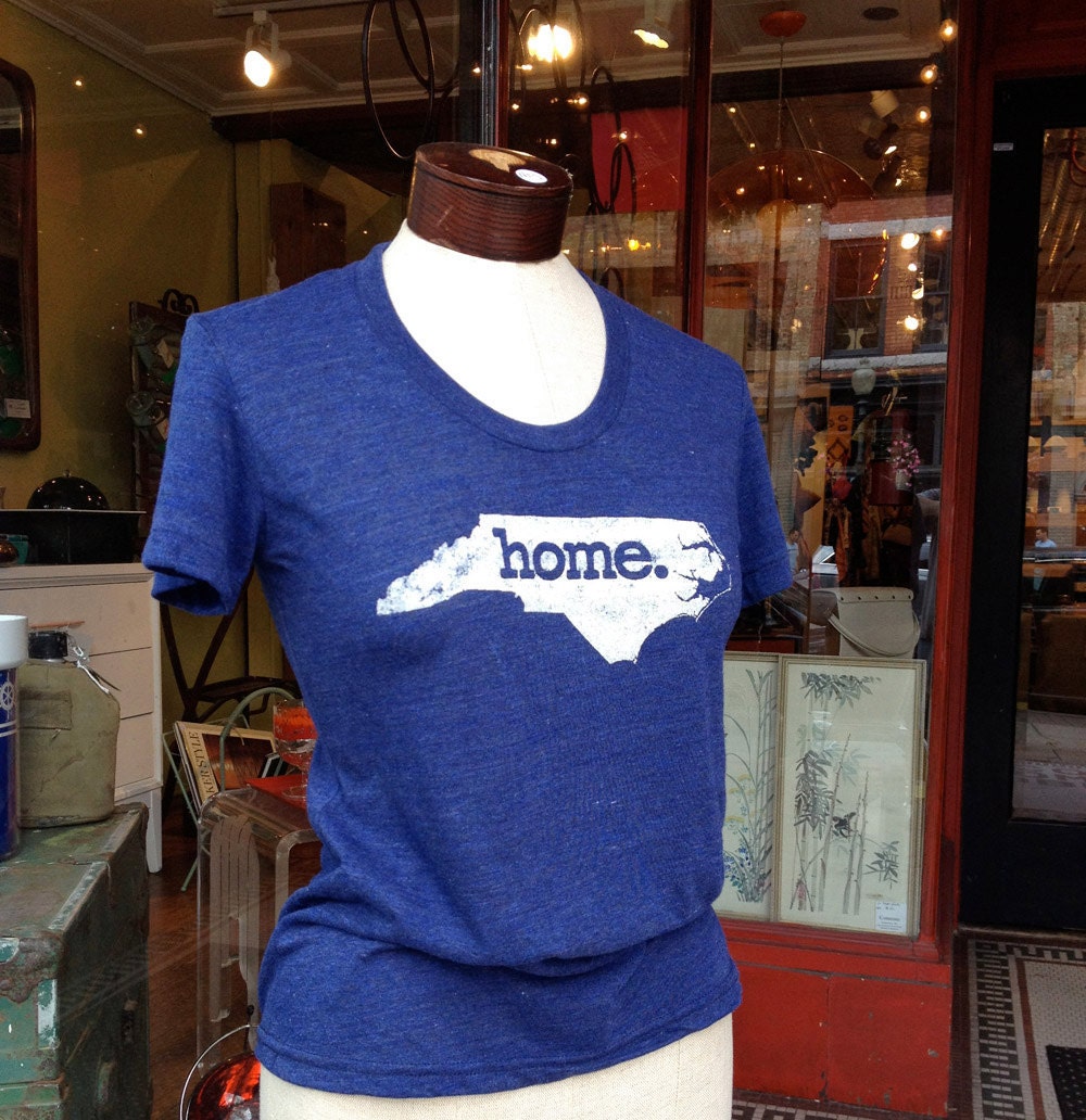 Women's Navy Blue North Carolina "Home" T-Shirt