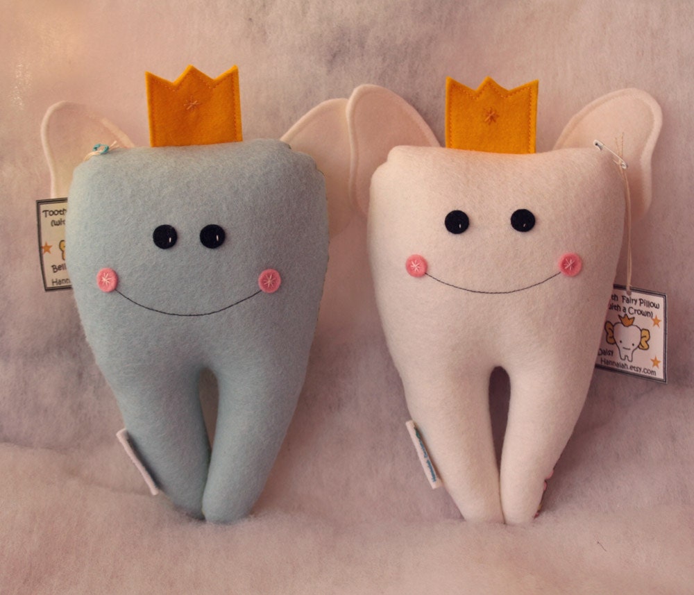 Custom Tooth Fairy Princess or Prince with wings