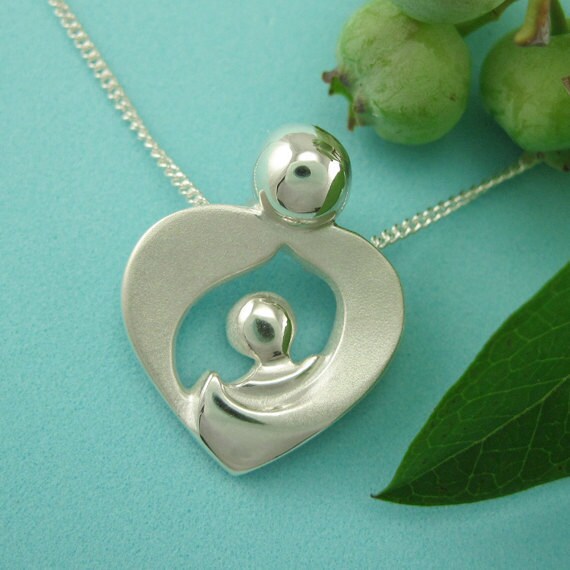 Mommy necklace silver Clearance
