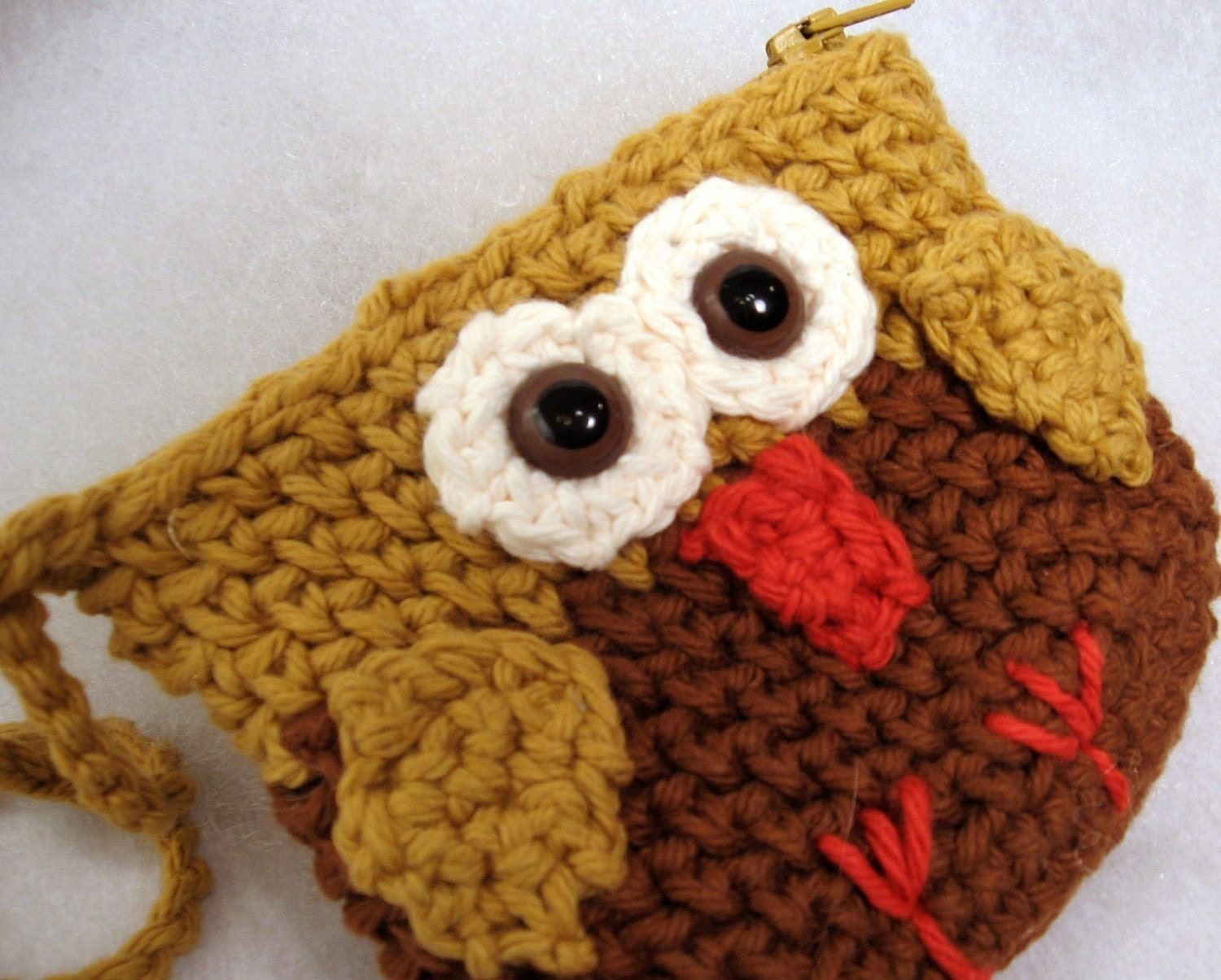 Crochet Pattern - Owl Wristlet
