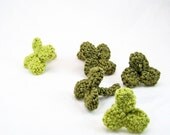 Lucky Clover Crochet Amigurumi (set of 5)