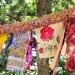 Glitzy Gypsy Celebration Flag garland with multicolor fringe