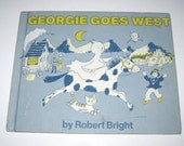 Georgie Goes West  Vintage 1970s Children's Book by Scholastic