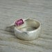 The Sweetest Thing Ring in Sterling and Peridot, READY To SHip Size 6.5