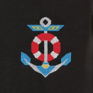 Stitch'd Ink 'Anchor Tattoo' complete cross stitch kit