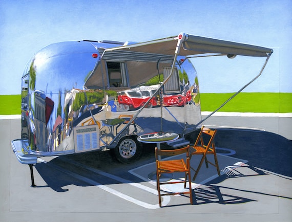Palm Springs Airstream - 12 x 16 limited edition archival print 92/100