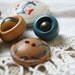 Vintage Wooden Button Collection for Boy