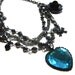 Dark Rhapsody - Gunmetal Charm Necklace (Limited Run)