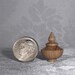 1/12 Scale Wood Box With Lid - Turned on the Lathe - Miniature Box/Bowl/Vase/Vessel