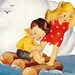 Nautical, Beach Valentine Card, Greeting, Come drift with me, Oh, Valentine, Do, On the Ocean of Love, I have you, Ocean, Raft