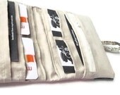 Vegan Wallet - Womens Wallets Coin Purse - Cute Patchwork Wallet - Ladies Upcycle Wallet - Shabby Chic Recycle Denim Teen Gift