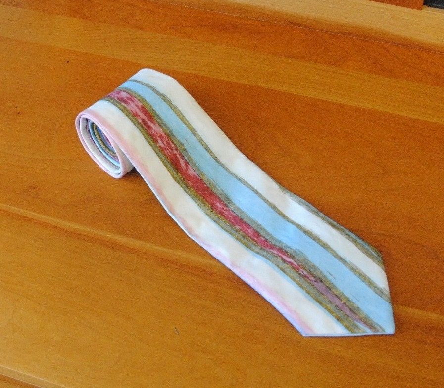 Organic Striped Tie
