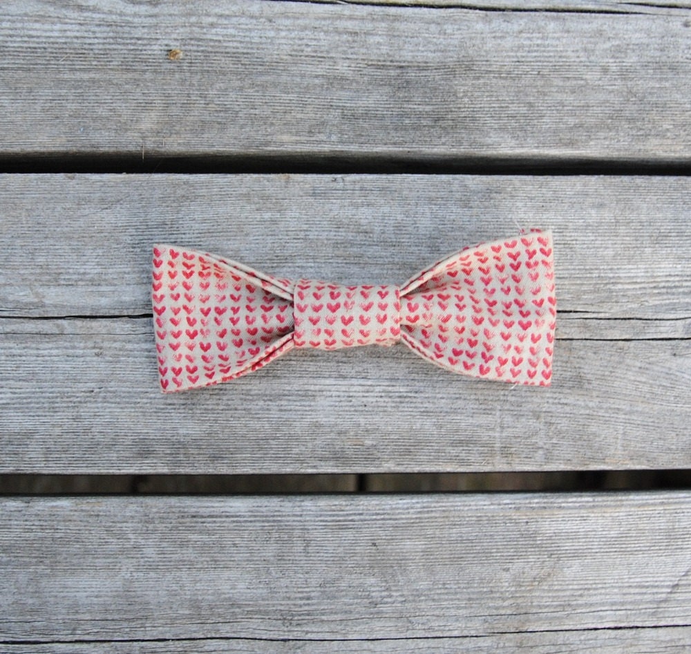 Heart Bow Hairclip set of 2