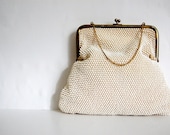 vintage 1920s louise brooks CORDE' handbag