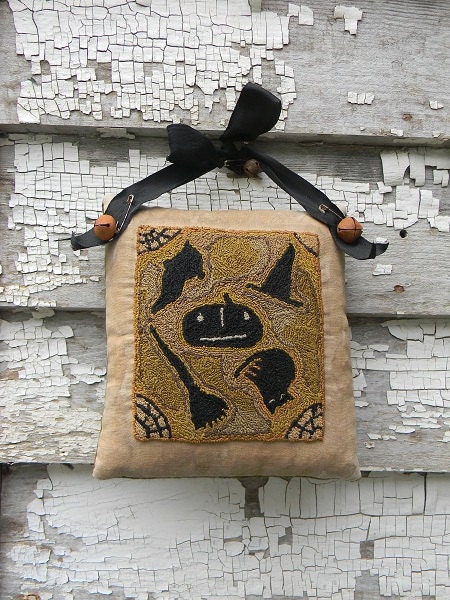 Witches Brew..... Needlepunch Pattern - from Notforgotten Farm - EHAG - Etsy Folk
