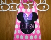 Minnie Mouse Inspired Super Hero Cape- Personalized