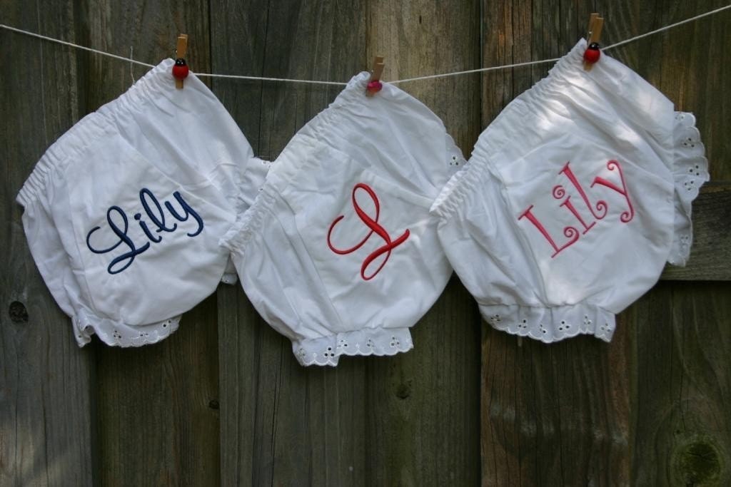 Personalized Girl Bloomers