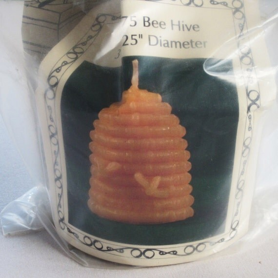 Bee Hive Candle Mold for Wax Candle Making Soap or by GardenBarn