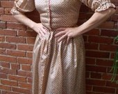 SALE One of a kind, Peggy Olsen late 1940s-1950s Glamour Dress size M