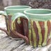 Dripping Lime Mugs Set of 2