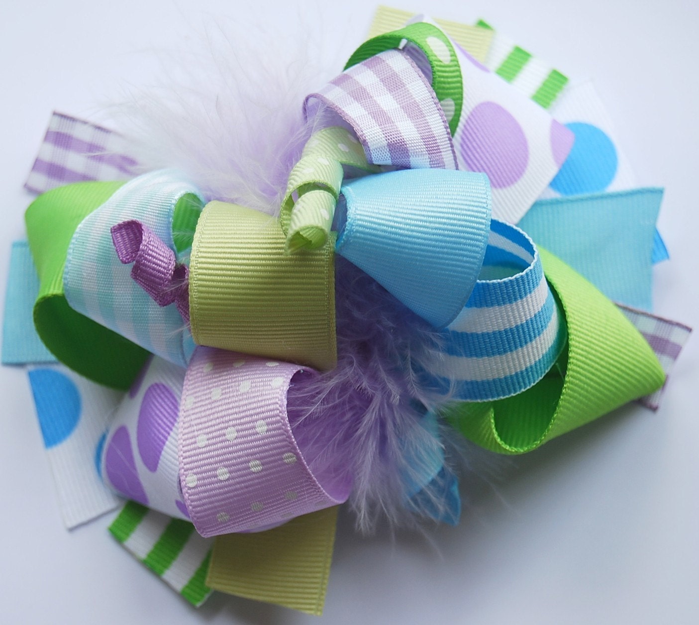 boutique FUNKY fun UNDER the SEA hair bow clip