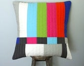 Graphic Throw Pillow - Testing...Testing