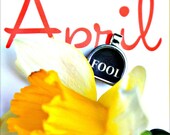 Vintage Typewriter Key - Fool - Pendant - April Fool
