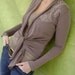 S, M - Supa' Scroll Wrap in Mocha